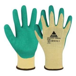 Hase Montagehandschuhe "Neogrip Green" 8