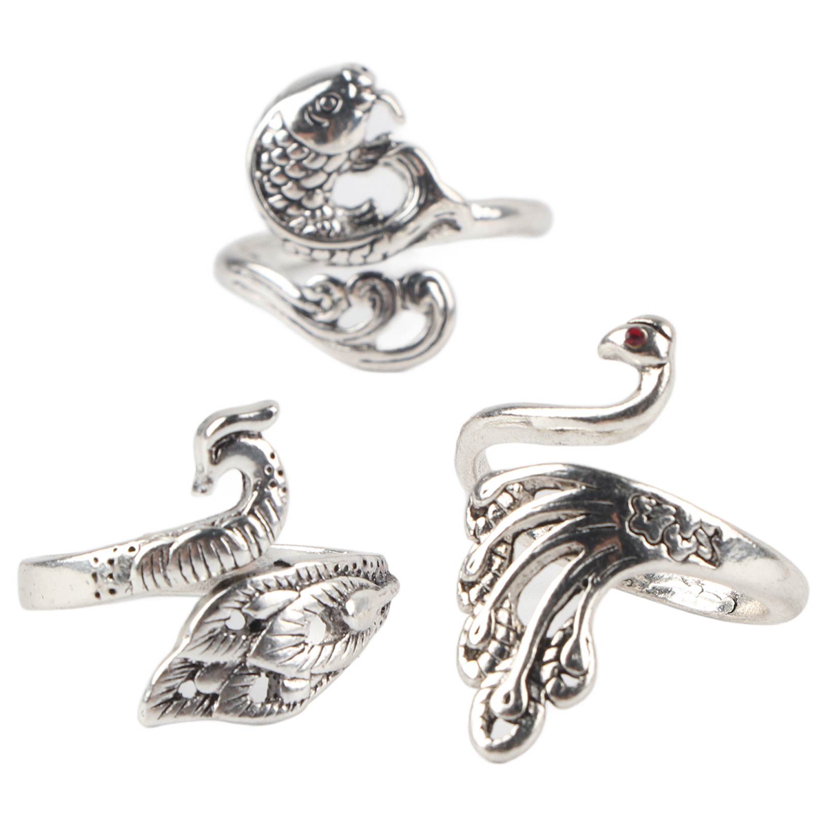 Set Aus 3 Verstellbaren Strickringen, Häkelringen, Garnführung, Fingerstütze Und Nähwerkzeugen