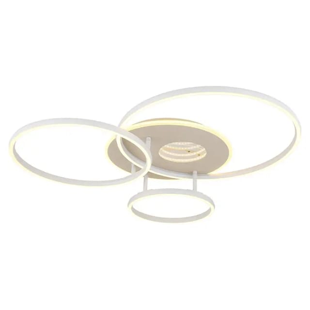 Deckenleuchte Designleuchte Fernbedienung LED 3D-Effekt dimmbar Timer sand CCT
