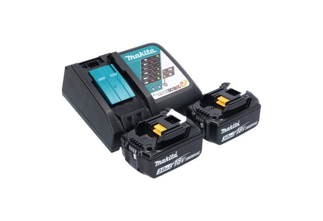 Makita DMR 116 RF Akku Baustellenradio 14,4 - 18 V AM FM AUX + 2x Akku 3,0 Ah + Ladegerät