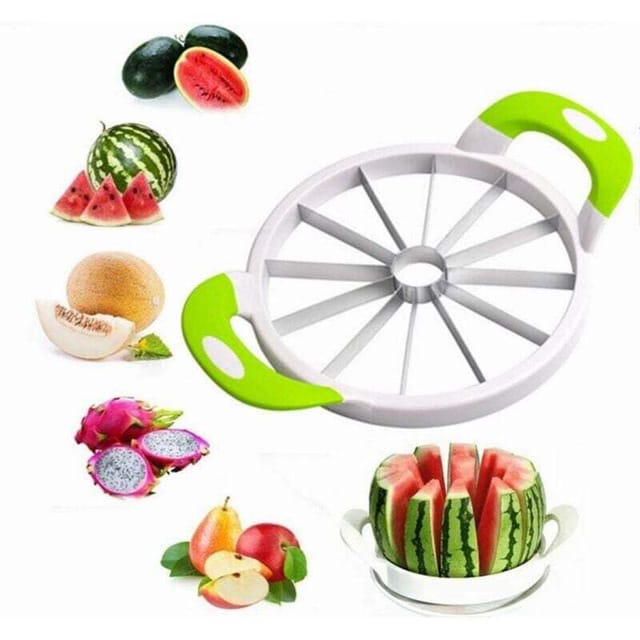 Wassermelonenschneider Aus Edelstahl Mit Kernen, Multifunktionaler Obstschneider Für Die Küche