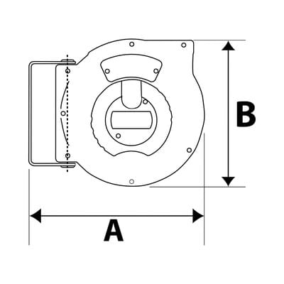 Schlauchaufroller, PU-Schlauch Durchmesser 12x8, g 1/4, Schlauchlänge 9 m - Riegler