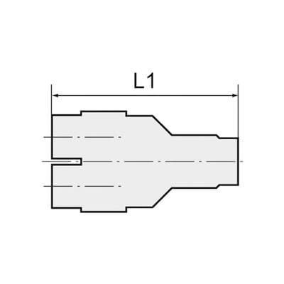 Mehrfachverteiler »Blaue Serie«, 4-fach, drehbar, r 1/4 a. ø 6mm - Riegler