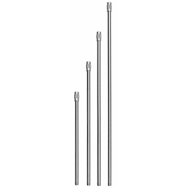 Verlängerungsrohr ohne Düse, gerade 600 mm, Aluminium - Riegler