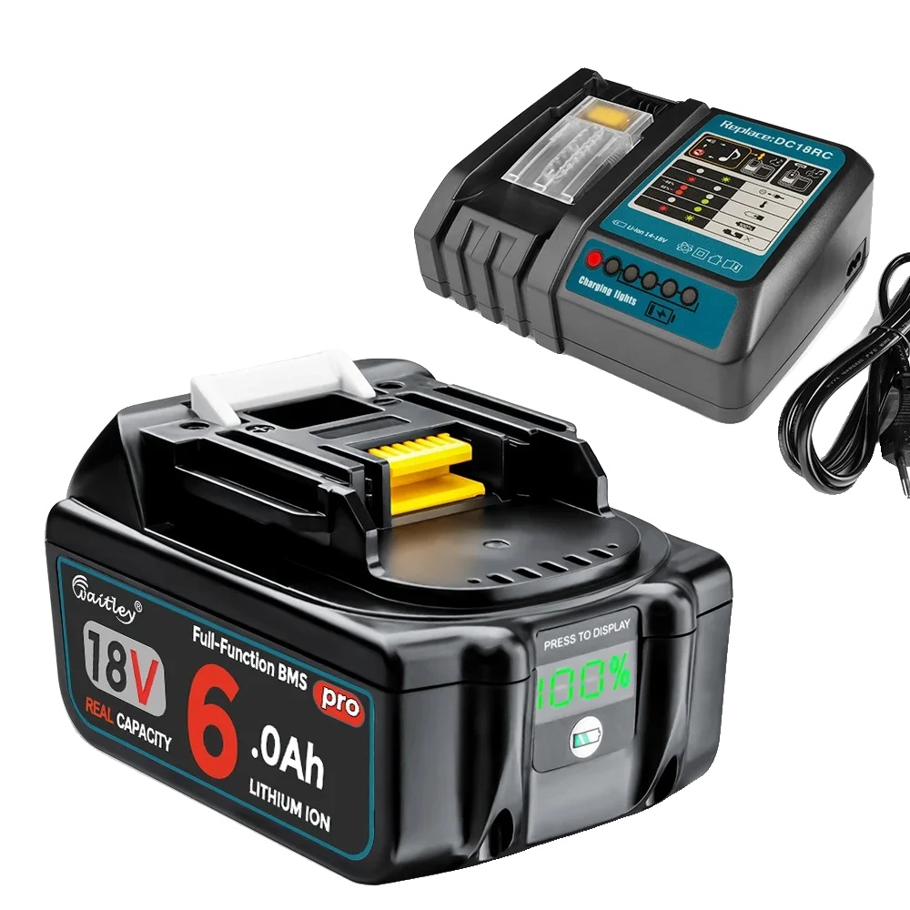 Hochleistungs-akku Für Elektrowerkzeuge, Sicher In Der Anwendung, Kombinationsset B