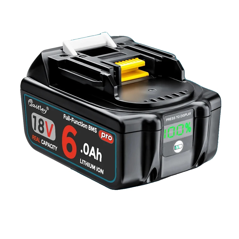 Hochleistungs-akku Für Elektrowerkzeuge, Sicher In Der Anwendung, 1 Stück 6-ah-akku