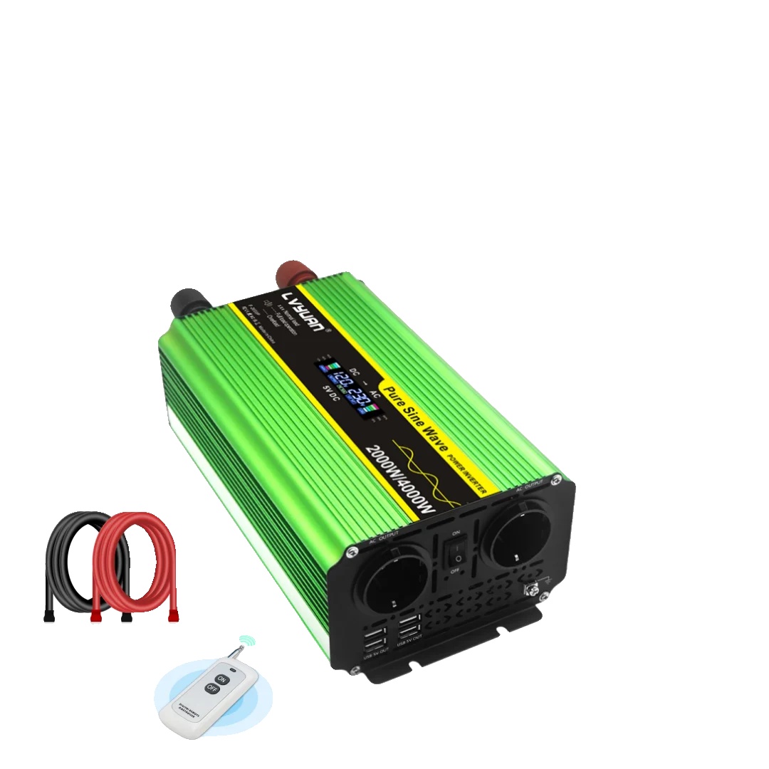 Wechselrichter, Reine Sinuswelle, Hohe Leistung, 12 V–220 V–4000 W
