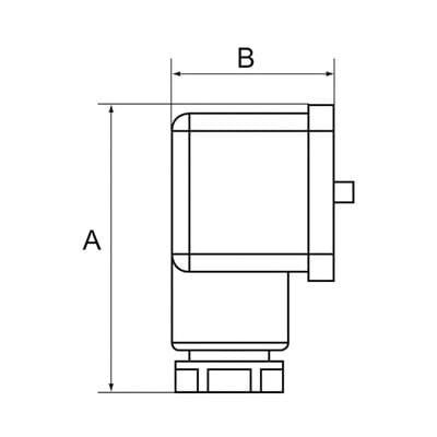 Druckschalter, Spezialdruckguss, g 1/4, Einstellbereich 0,2-2 bar - Riegler
