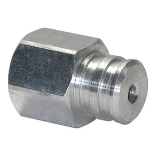 Anschlussnippel für Flachsauger, oval, sgo, g 1/8 ig ø 30x10 - Riegler