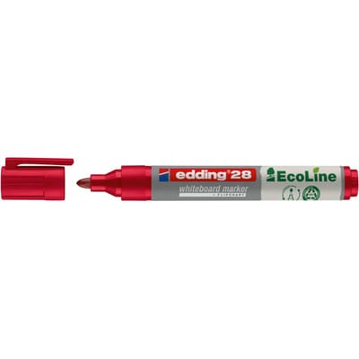 Boardmarker 28 EcoLine 4-28002 1,5-3mm Rundspitze rot EDDING