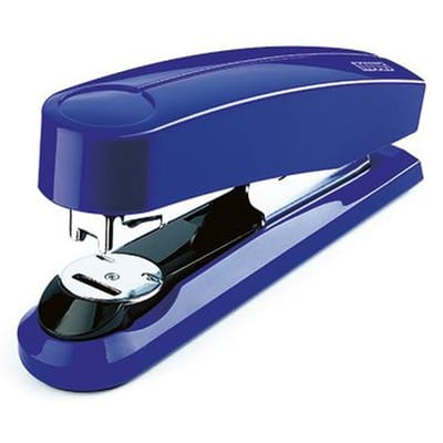 Novus - Flachheftgerät b 4FC 50 Bl. (80 g/m²) 24/6 24/8 26/6 26/8 Metall/Kunststoff blau