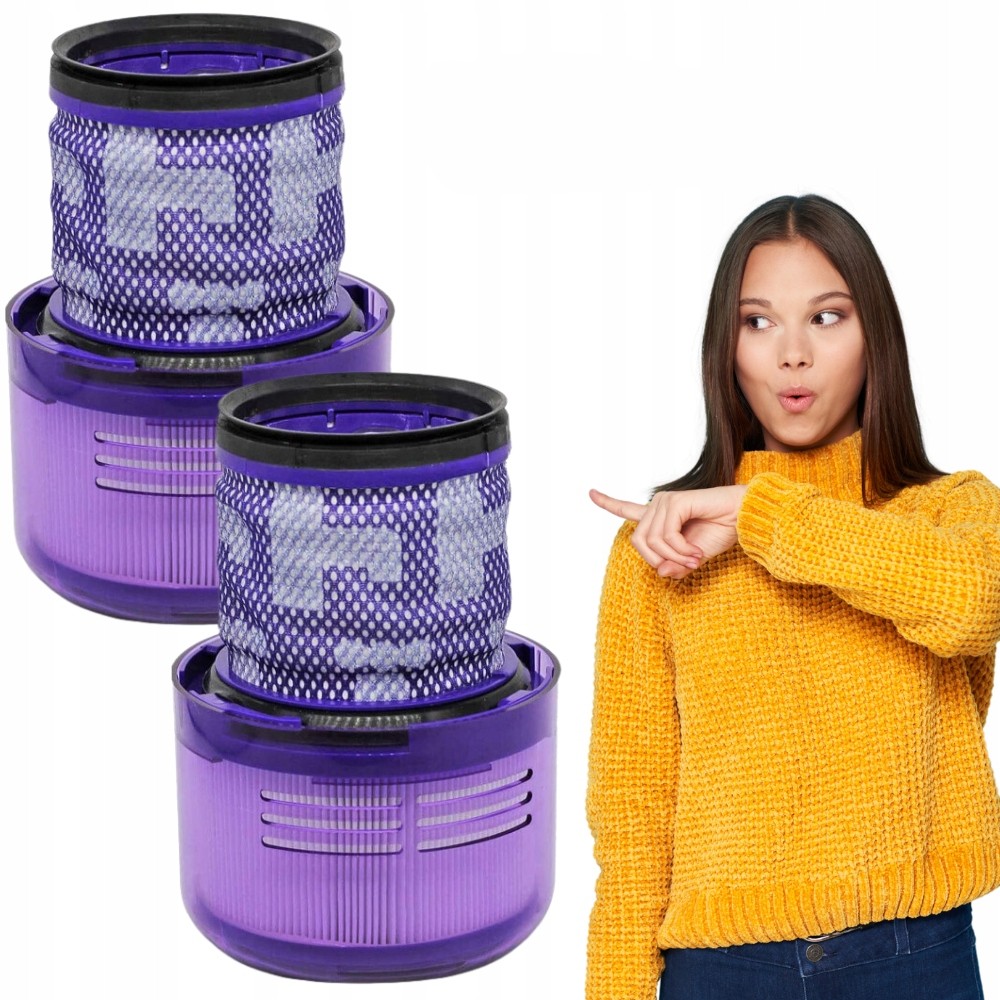 Waschbarer Hepa-filter Für Dyson V11, Sv14 Und Sv17 Staubsaugerzubehör X 2