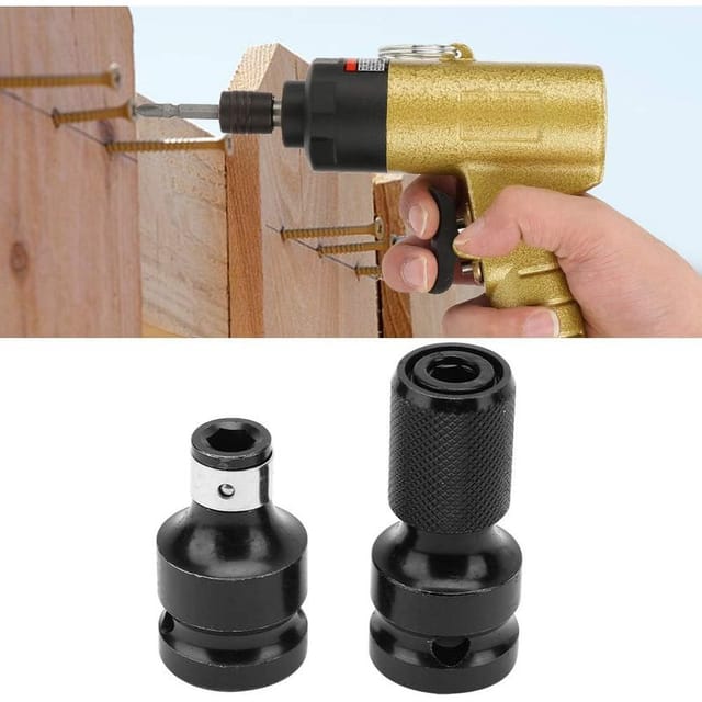 1/2"- Auf 1/4"-schlagschrauber-adapter-bithalter, Steckschlüsseladapter-schlagschrauber-aufsatzbit Für Ratschenumbauten, Drehmomentschlüssel-adapterset