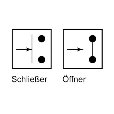 Druckschalter, Mini-Ausf., ms, 42 v, g 1/8, 1 - 10 bar, Schließer - Riegler