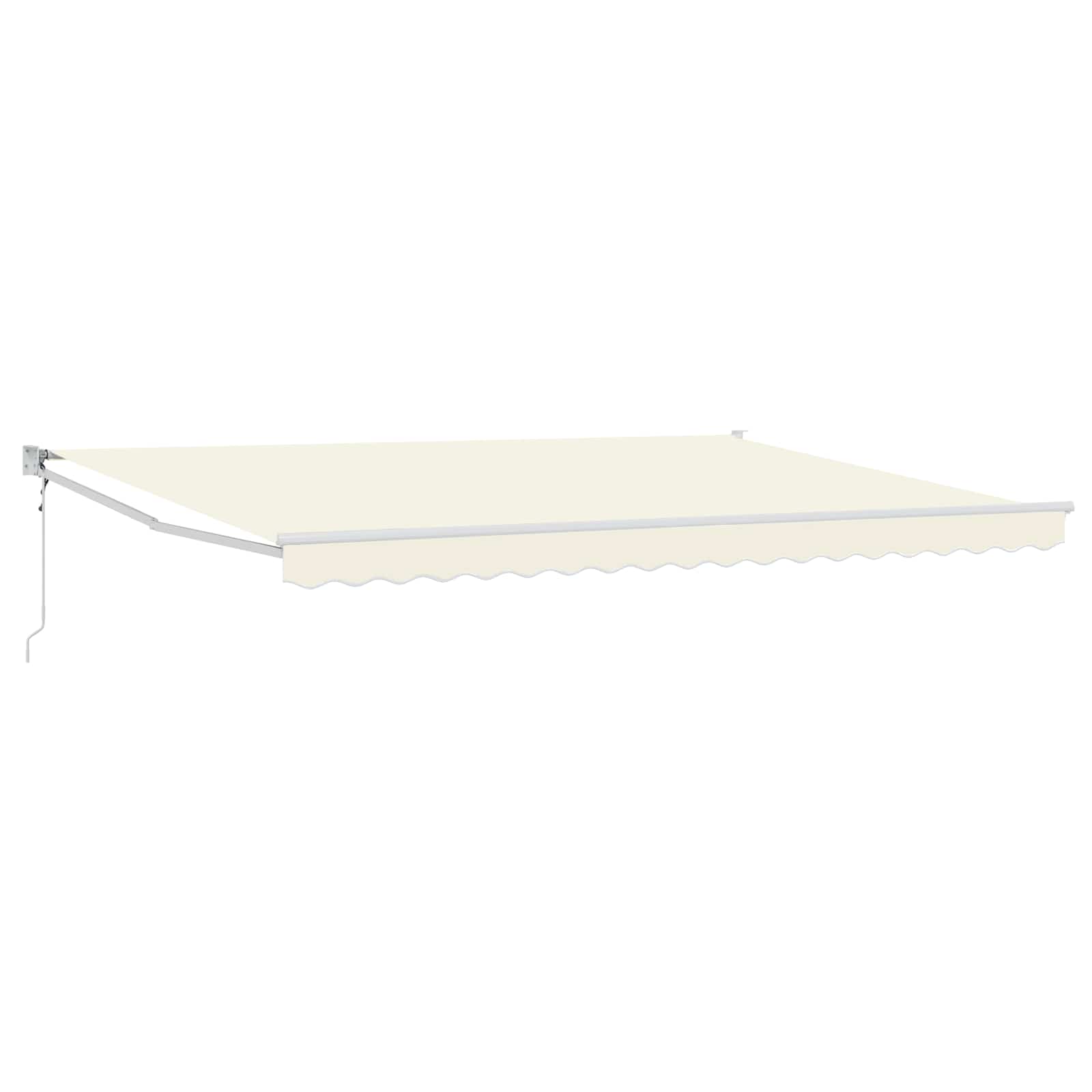 Maison Exclusive - Ausziehbare Markise Creme 4 X 2 M Polyester Un