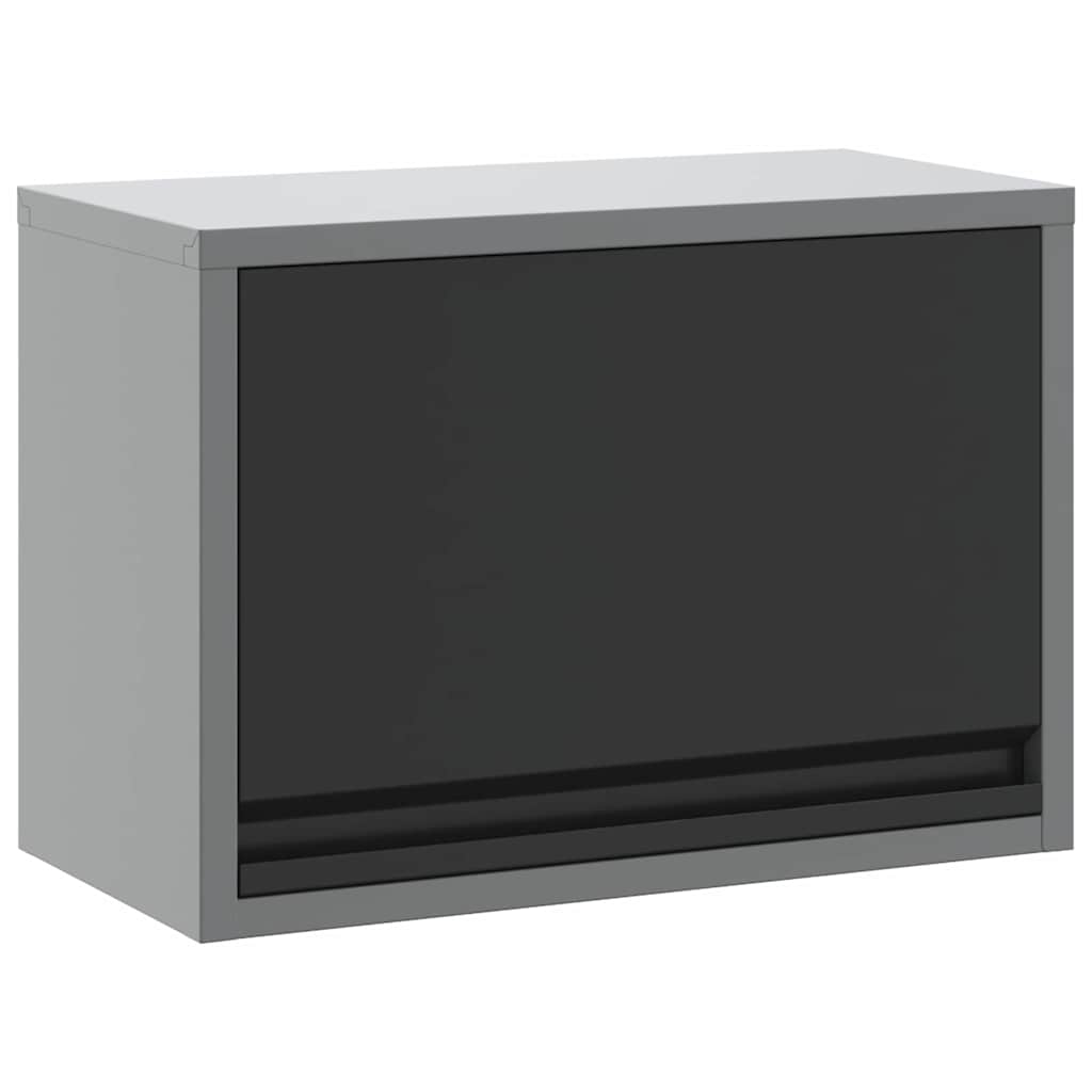 Maison Exclusive - Werkzeugschrank Schwarz Und Grau 50 X 25 X 35