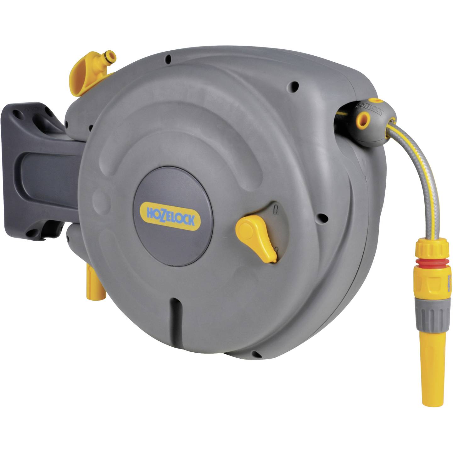 [neuwertig] B-ware Hozelock Autoreel 2485r0000 Aufrollautomatik Gartenschlauchaufroller 10 M Grün