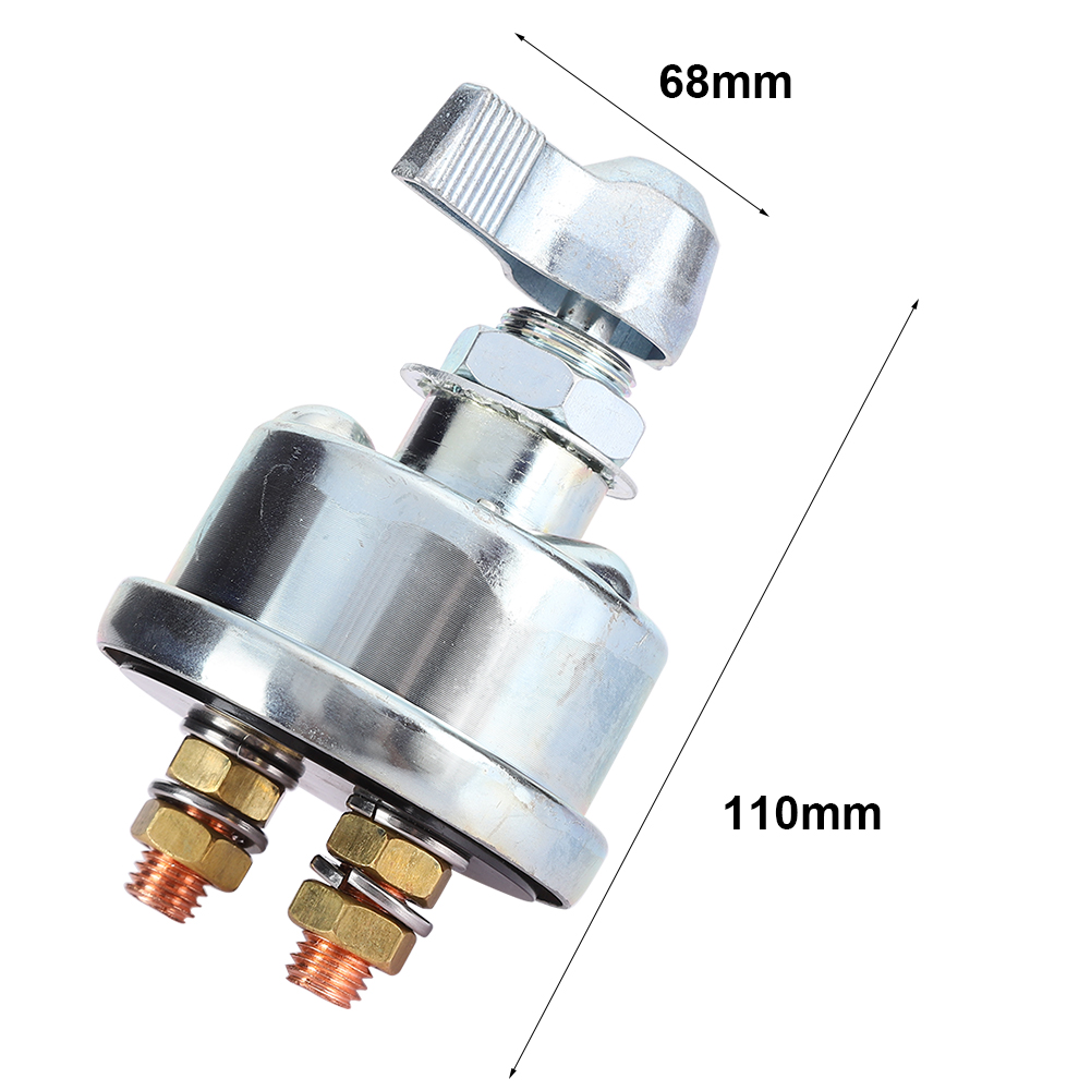 125a 8-60v Kfz-batterietrennschalter, Isolator, Hauptanschluss, Netzschalter Für 12v/24v Schiffs-, Lkw- Und Autobatterien