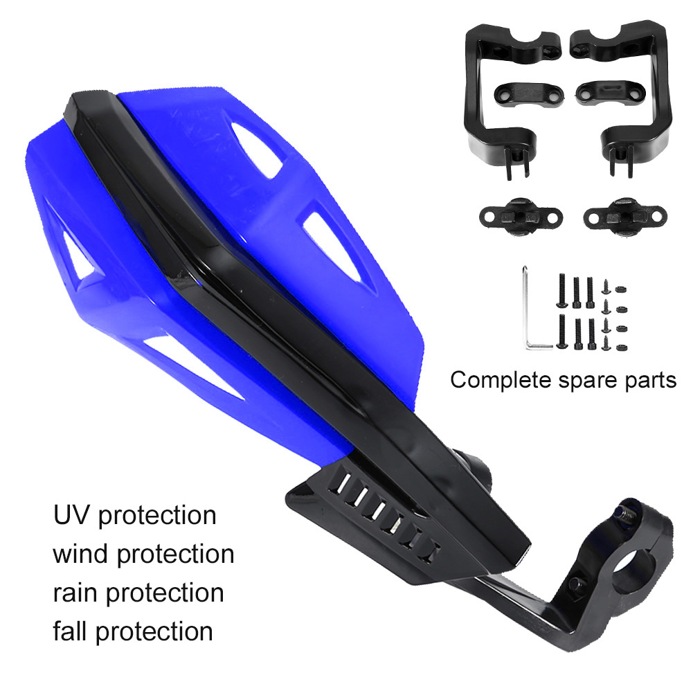 Motorradmodifikation: Abs 7/8" (22 Mm) Fallschutz-handprotektoren, Geeignet Für Honda, Yamaha, Victory, Indian Motorräder, Geländefahrzeuge, Elektrofahrzeuge, Roller Usw., Blau.