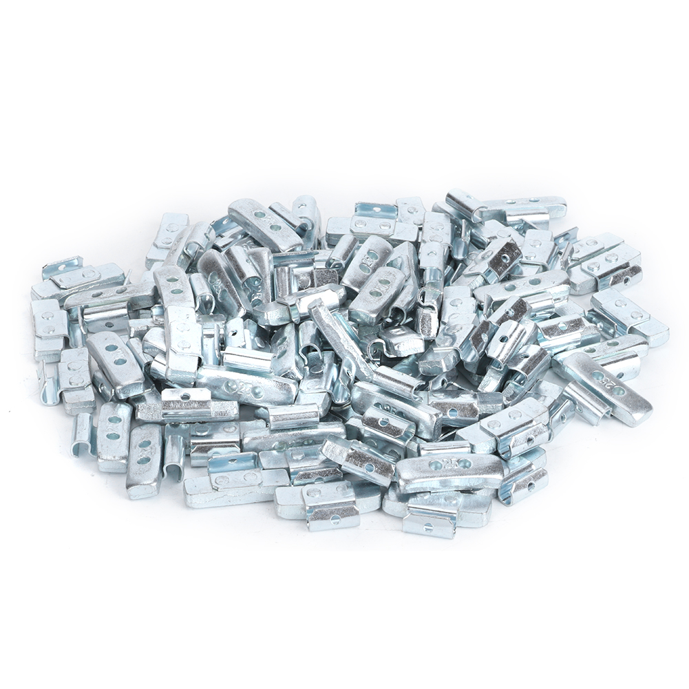 100 Stück 25g Clip-haken-auswuchtgewichte, Dynamische Flachklemme Mit Großer Öffnung Für P-reifen, Auswuchtgewichte Ohne Auswuchtsattel (übergewicht).