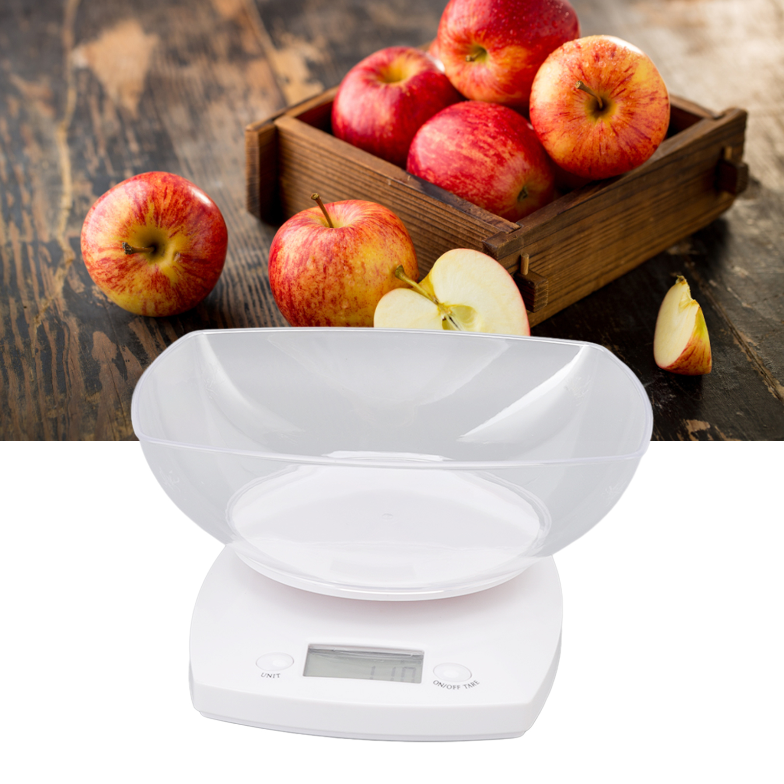 5-kg-küchenwaage, Umrechnung G/oz/lb