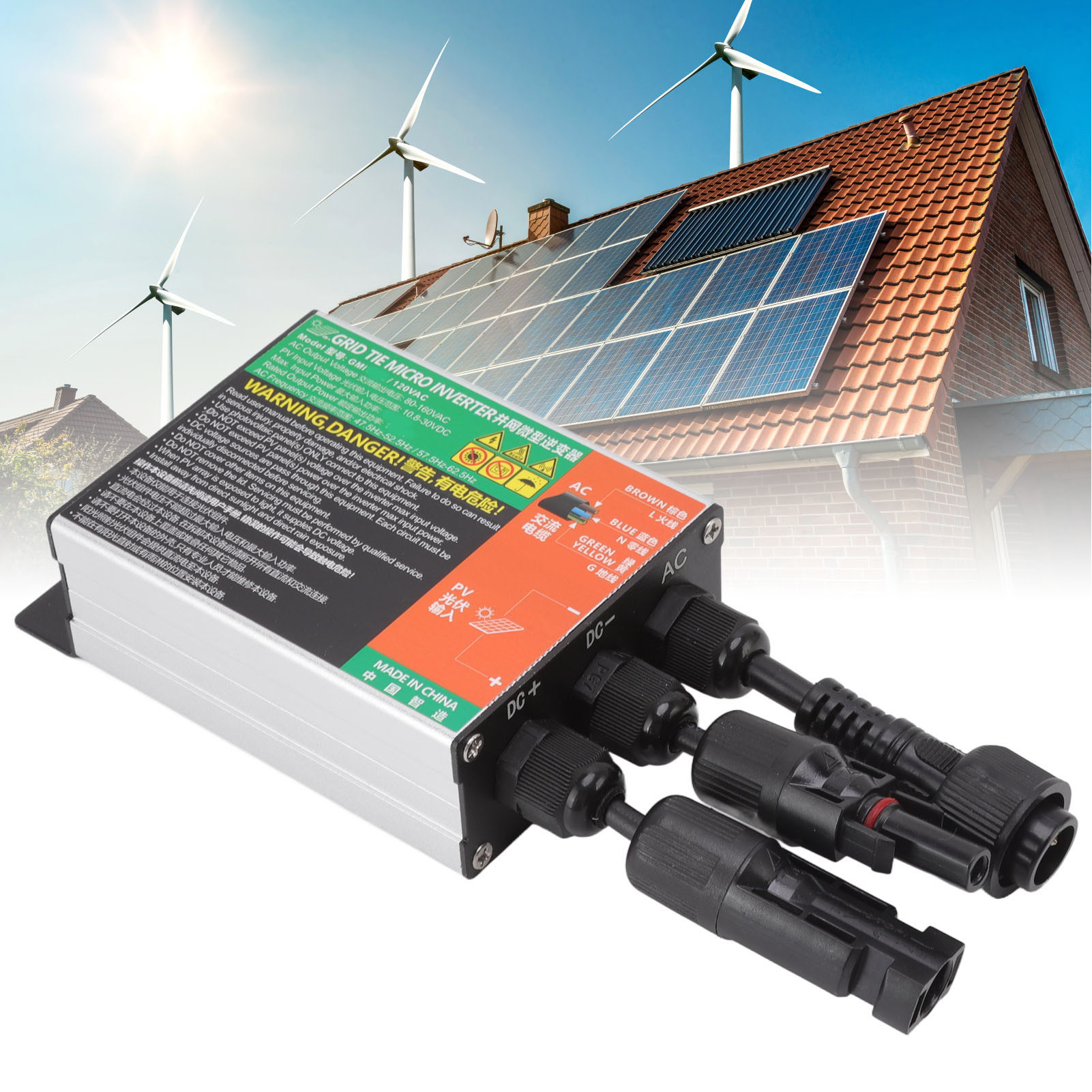 Gmi-150l-ac110v Photovoltaik-mikrowechselrichter