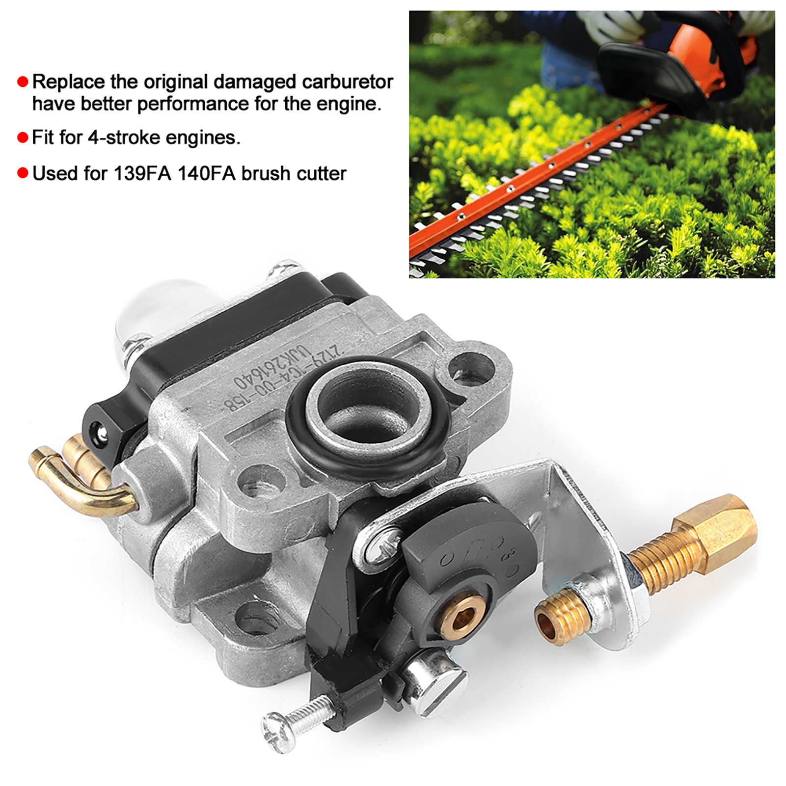 Vergaser Für Freischneider, Heckenschere Und 4-takt-motor (139fa/140fa)