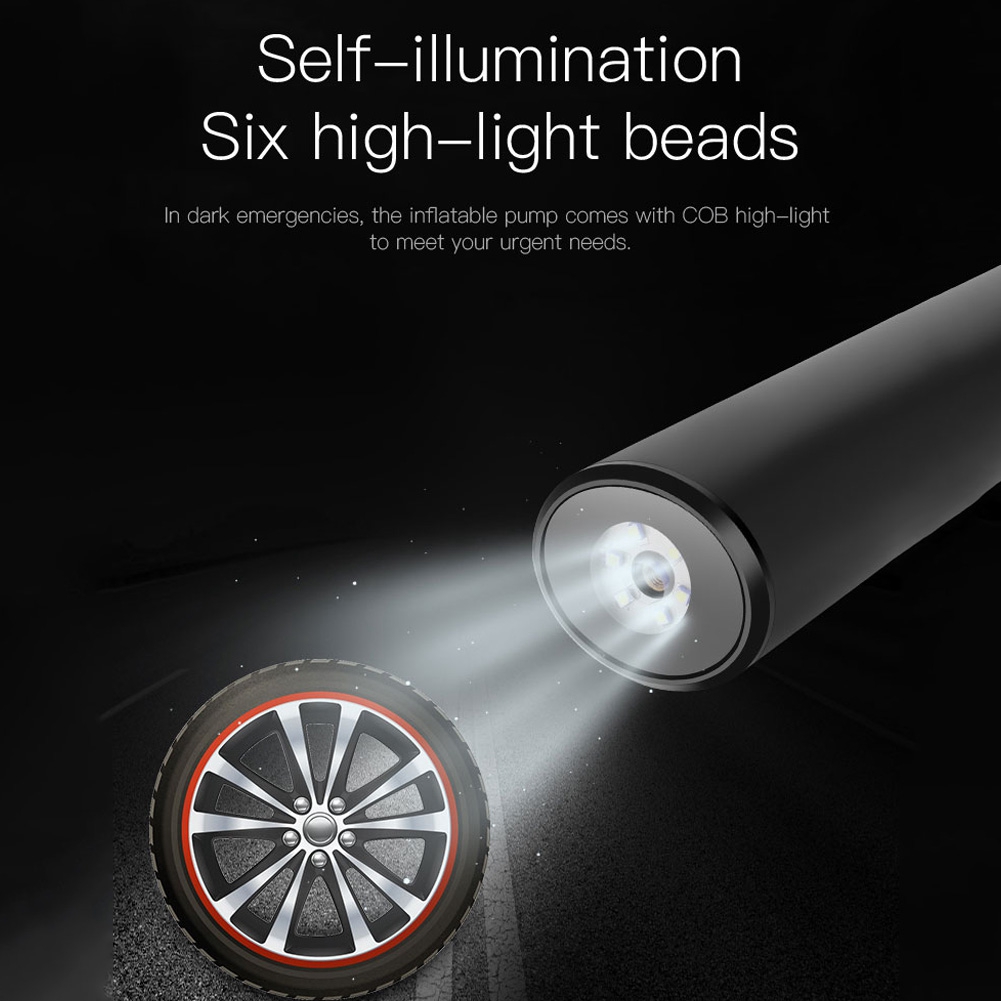 Intelligente Auto-luftpumpe Mit Digitalanzeige, 150 Pis, 12 V (eingebauter Akku, Akku Im Lieferumfang Enthalten), Schwarz