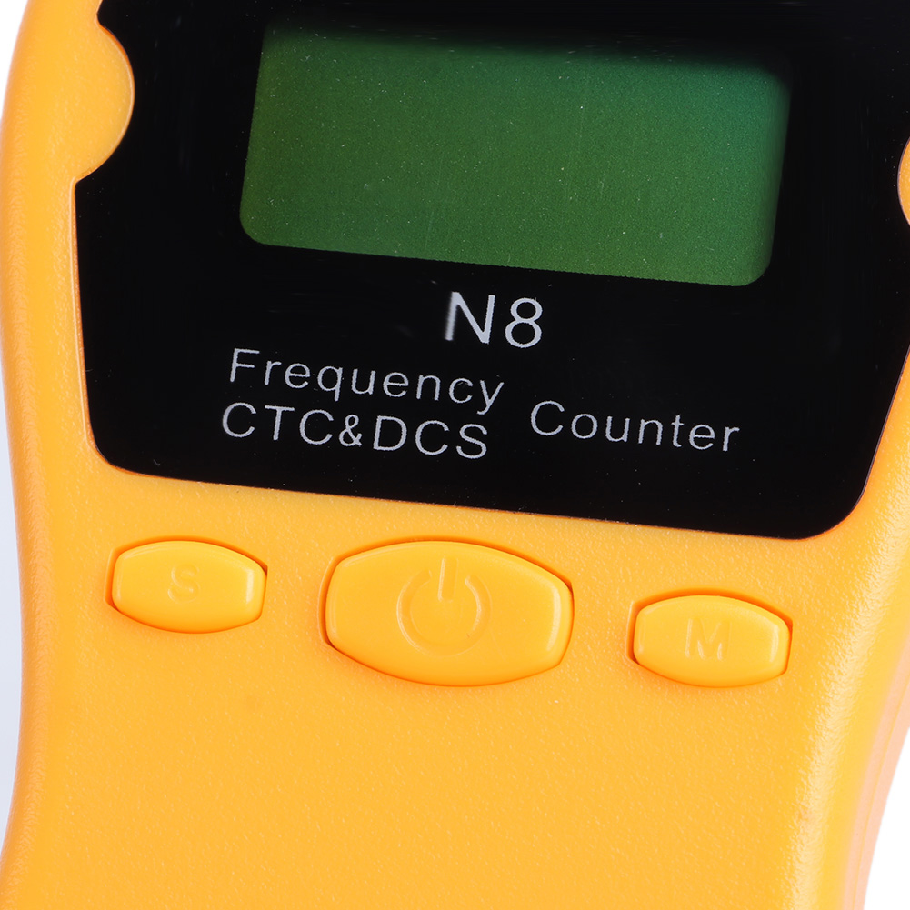 N8 Tragbares Frequenzmessgerät-set, Kompatibel Mit Funkgeräten Für Marine Und Fahrzeuge (batterie Nicht Enthalten), Orange