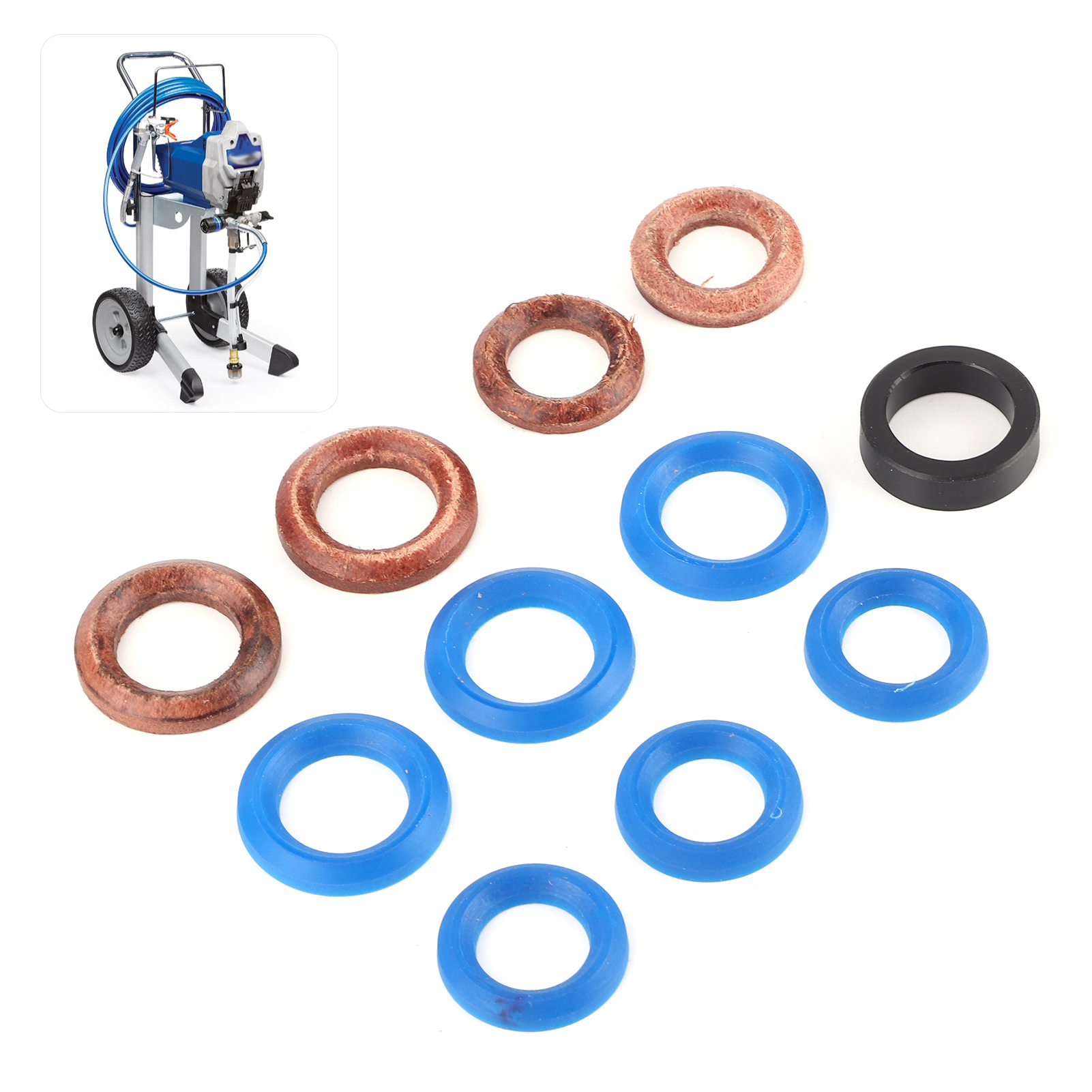 Graco Dichtungssatz Für Airless-farbspritzgeräte, Pumpenkörper Für Airless-farbspritzgeräte 244194