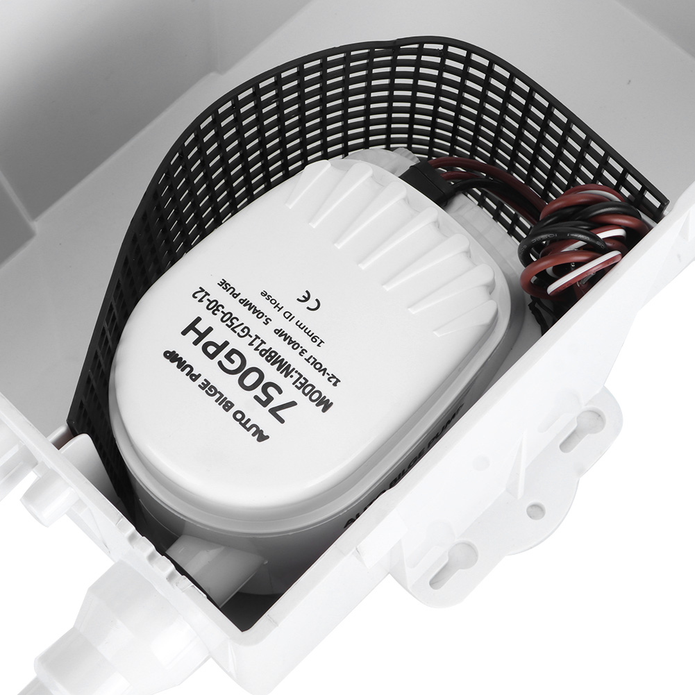 12v 750 Gph Abwasserpumpensystem Für Dusche, Wohnmobil, Boot, Sickergrube