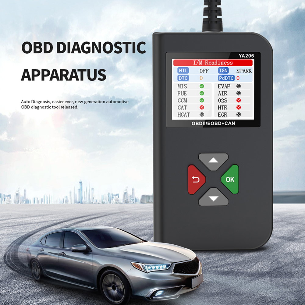 Obdii Multifunktions-codeleser - Kfz-fehlerdetektor Ya206