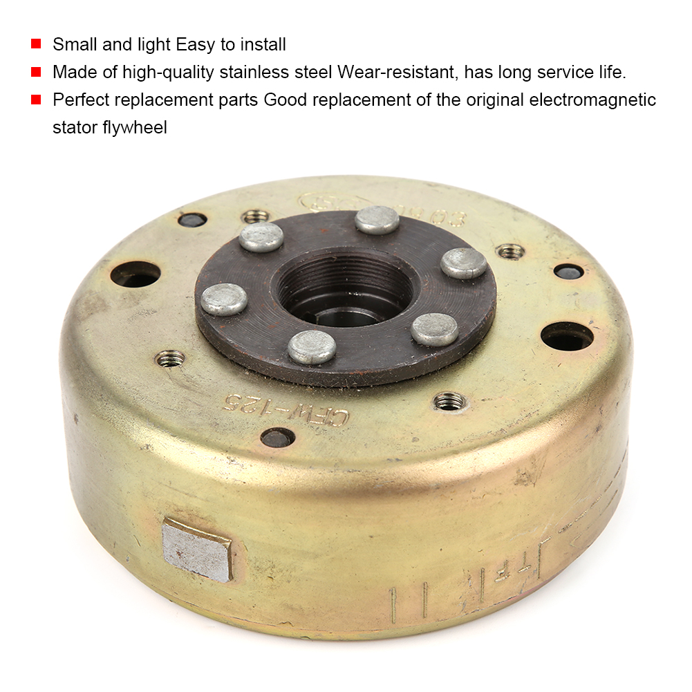 Elektromagnetisches Schwungrad Mit 6-poligem Stator Für Gy6 125cc/150cc Motor (quad, Offroad-motorrad, Buggy)