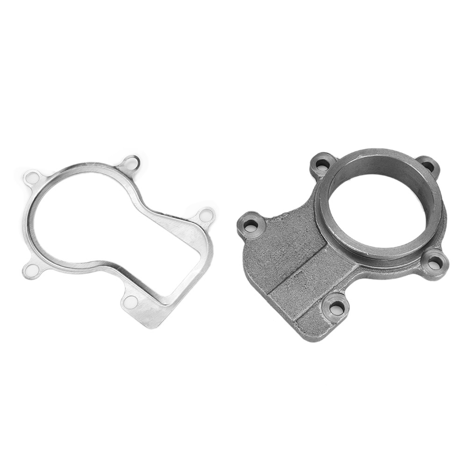 2,5-zoll-v-förmiger Turbinenflansch Mit Fallrohr Und Dichtung Für Cummins Holset Wh1c Hx35w Hx40