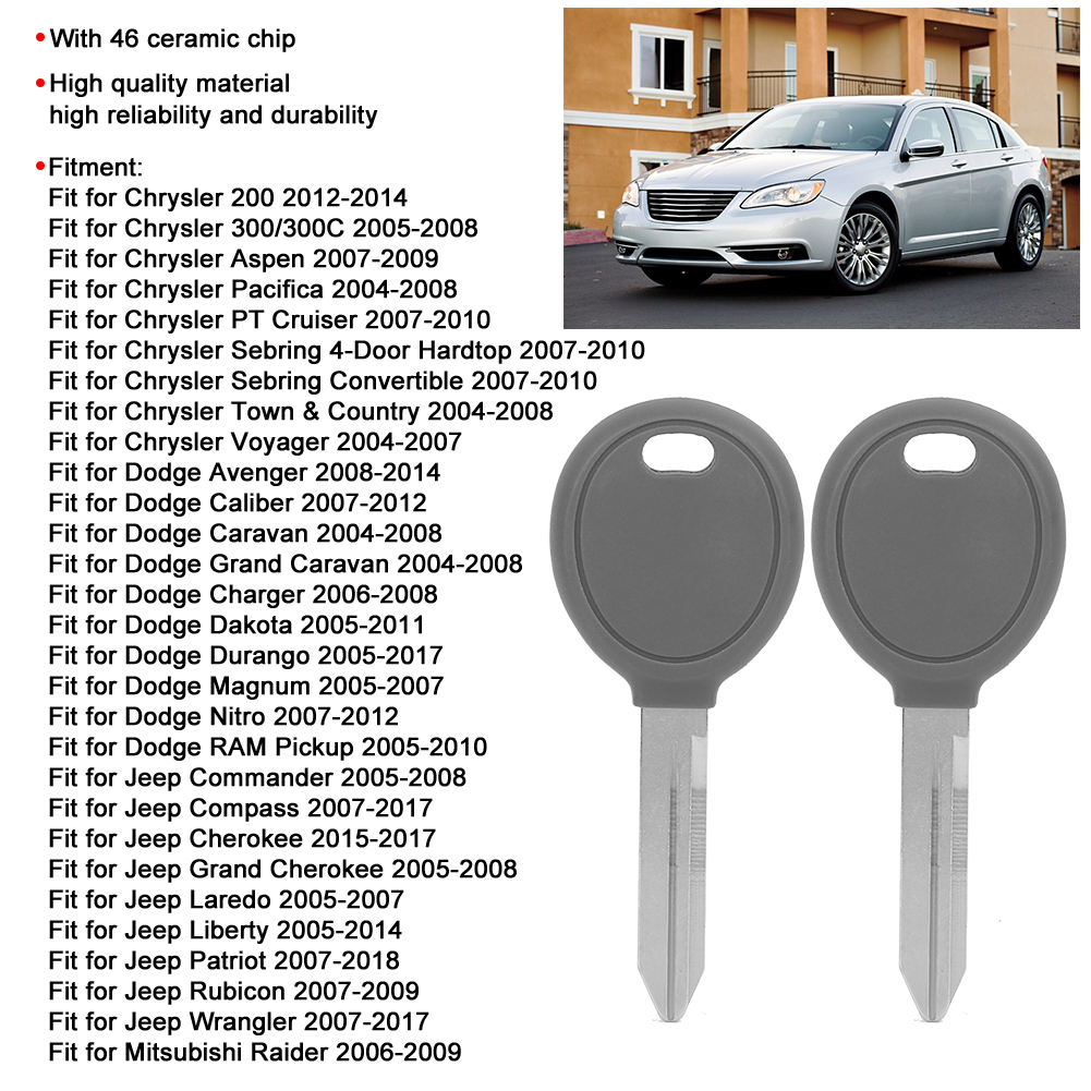 Chrysler Zündschlüssel Mit Keramikchip 46 J36