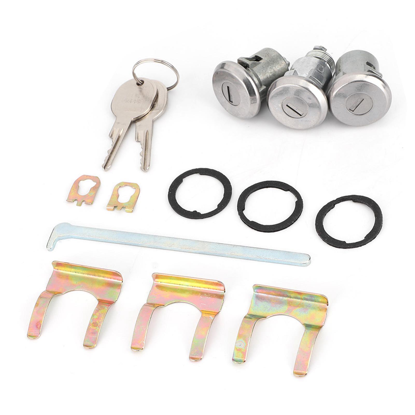 Gebogener Türschloss-hauptschlüsselsatz Mit Ovaler Nut Für Camaro, Chevelle, Nova, Gto 654394765282