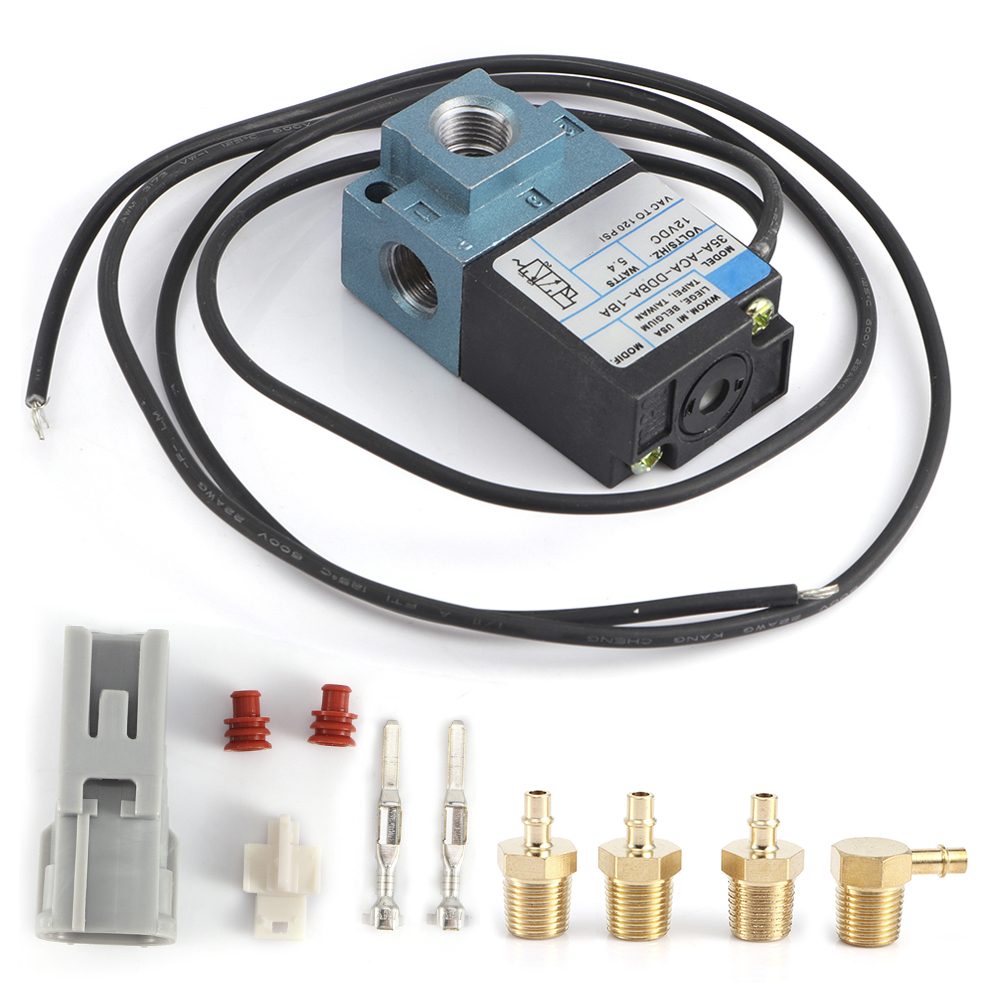 Mac 3-port-elektronik-booster-steuermagnetventil 35a-aca-ddba-1ba (mit Messinganschlüssen)