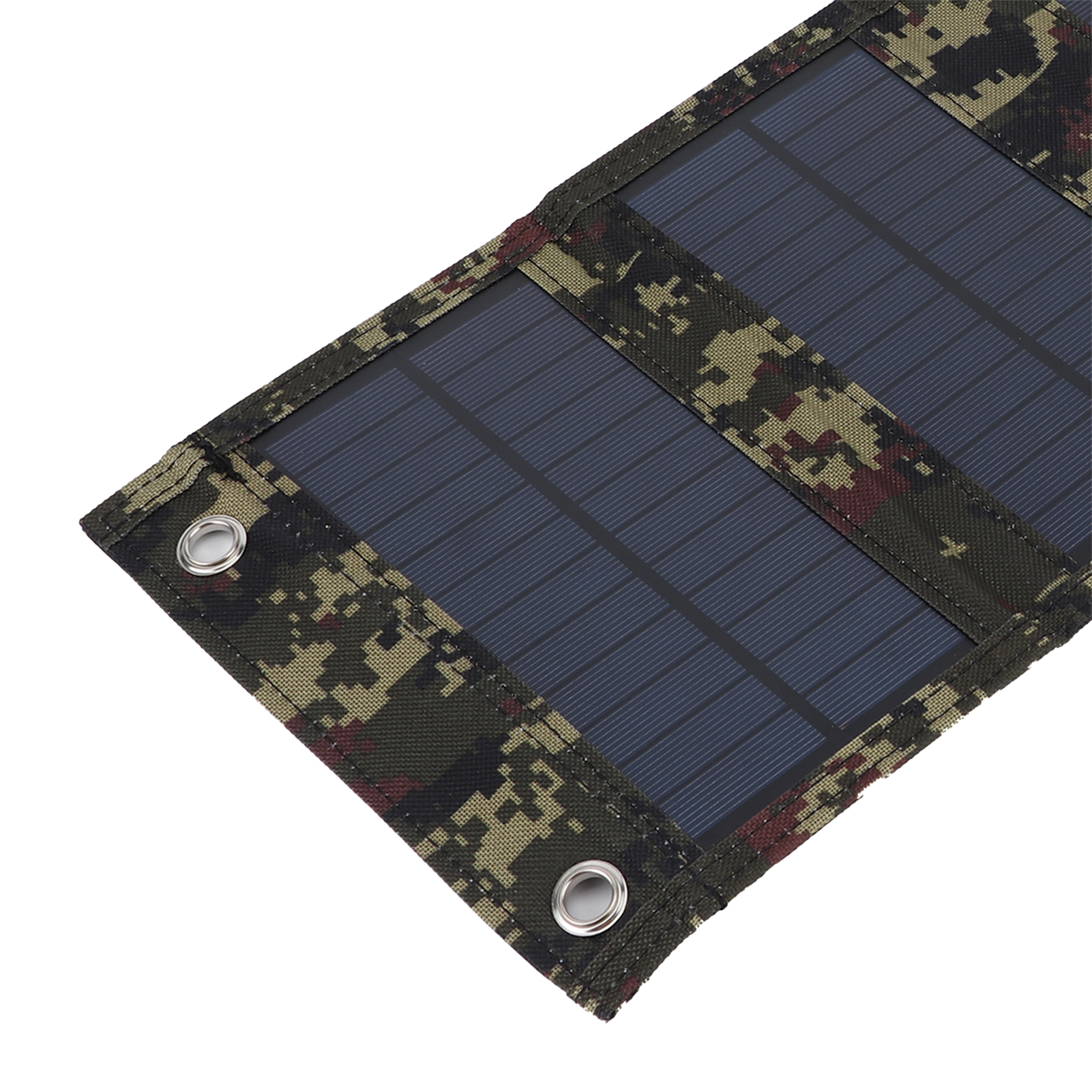 Autozubehör Tragbare Faltbare Solartasche Tarnfarbene Solarladetasche