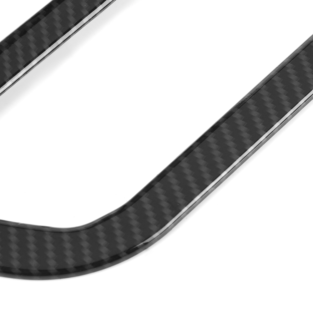 Bmw 5er G30 17-18, Zierelemente In Carbonfaser-optik An Der Mittelkonsole Für Die Klimaregler-lautstärkeregelung.