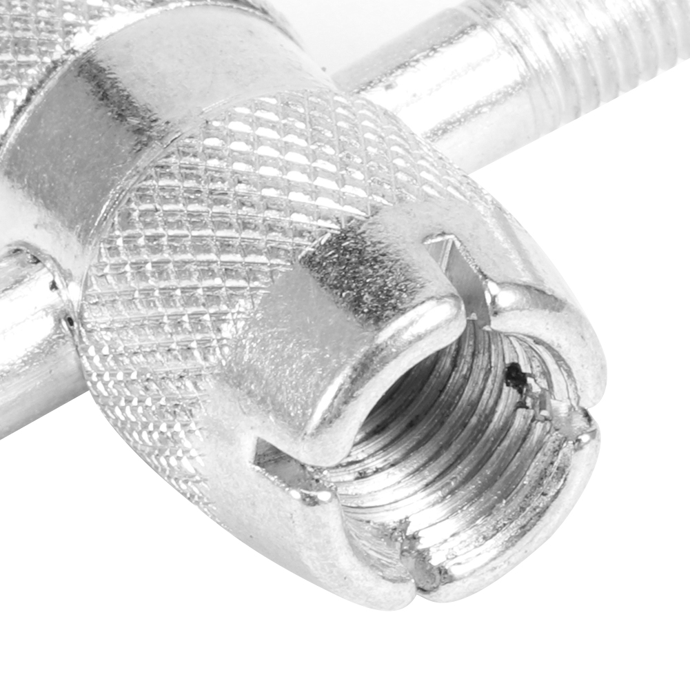 10 Multifunktionale 4-in-1-autoventilschlüssel Aus Aluminiumlegierung