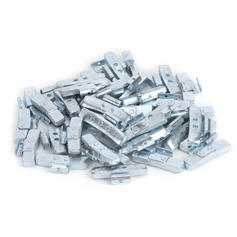 Kfz-reparatur 50 Stück 35g Clip-haken-auswuchtgewichte Für P-reifen Mit Auswuchtclips (übergewicht).