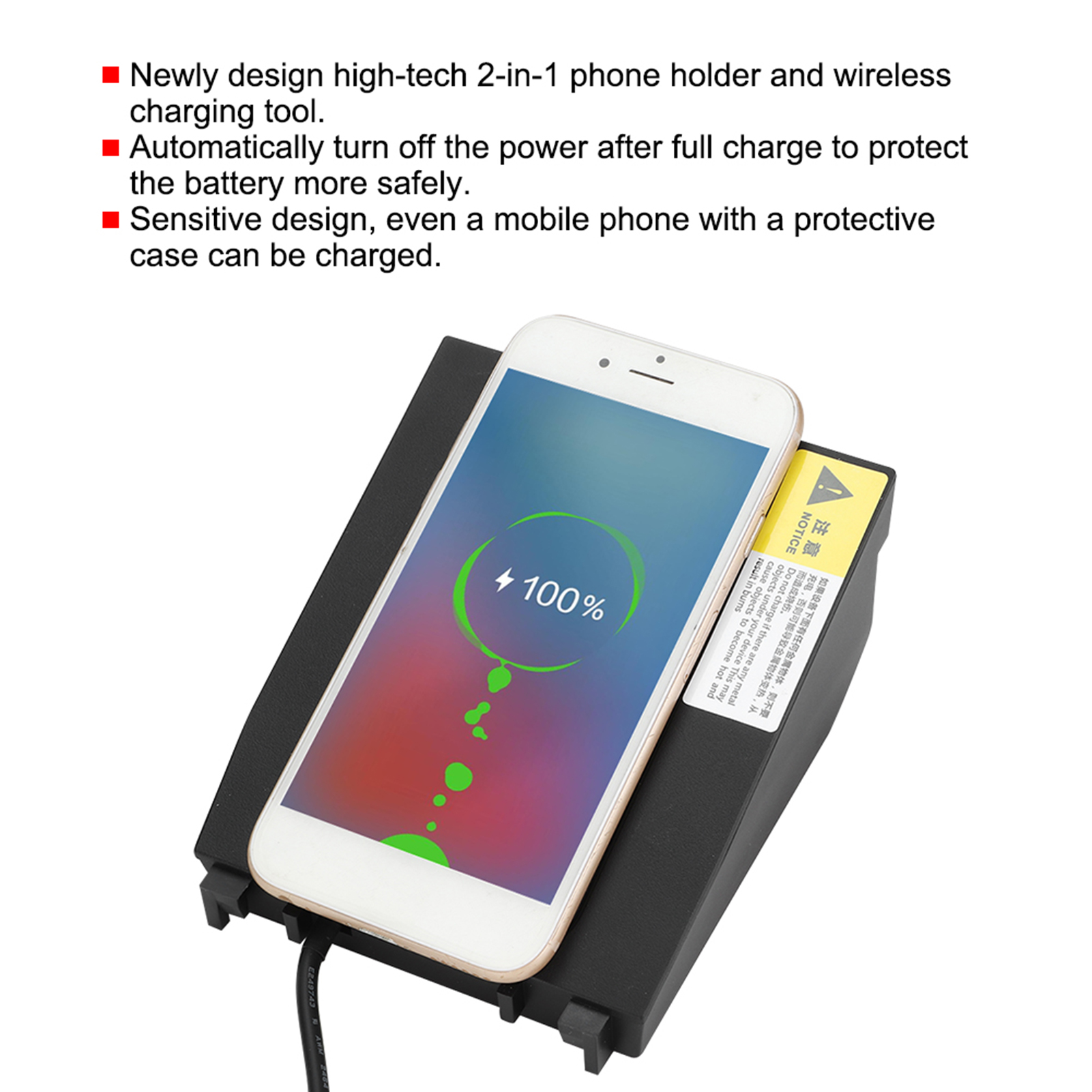 Modifikation Für Mercedes-benz Glc (2014–2019): 15-w-wireless-schnellladegerät