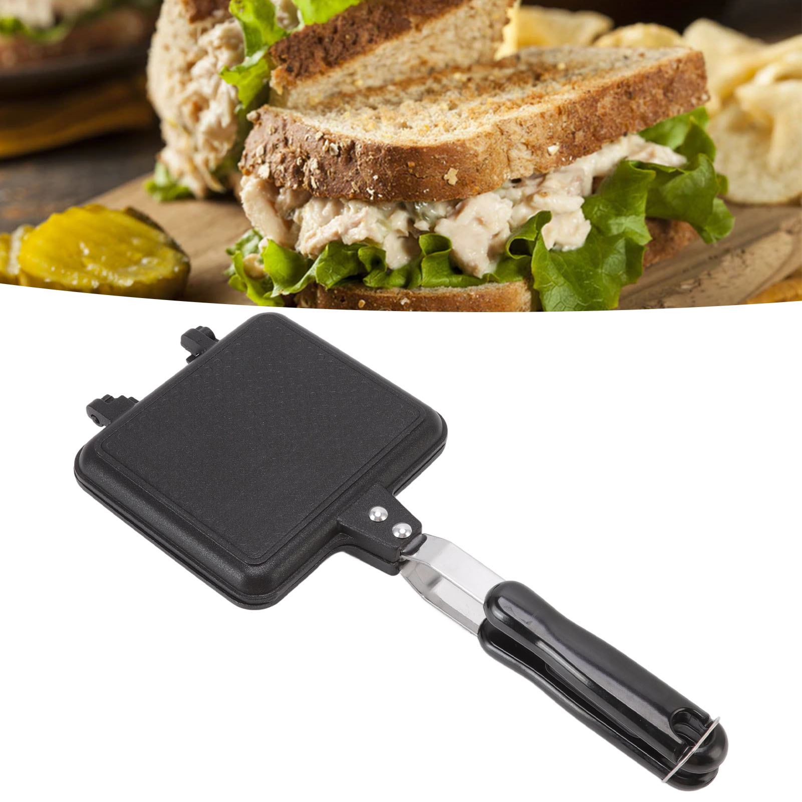Herausnehmbare Universal-sandwichform, Doppelseitige Antihaft-sandwichform, Bratpfanne Für Den Außenbereich