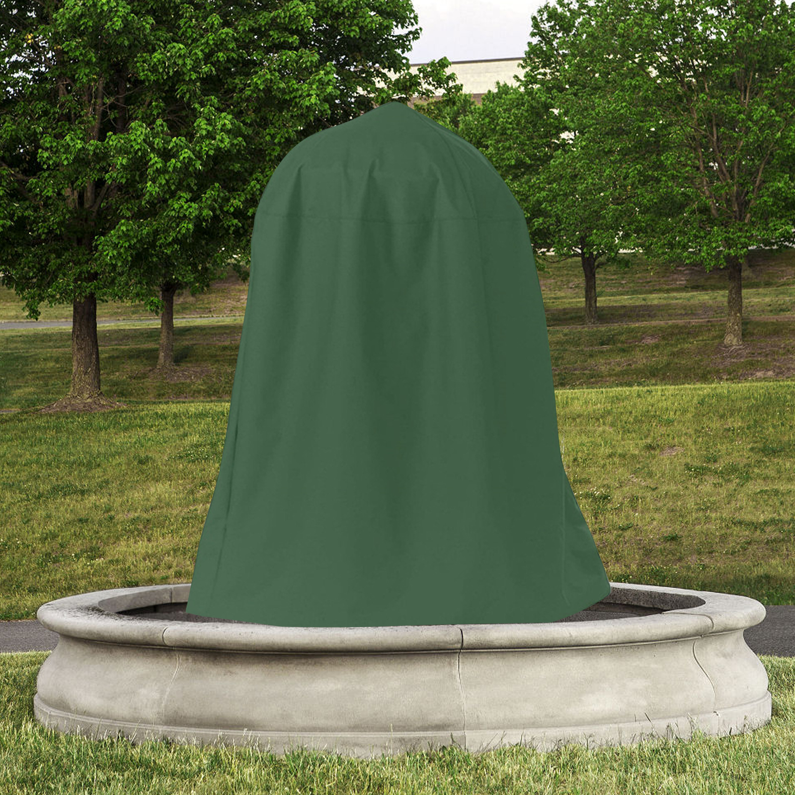 Gartenbrunnenabdeckung, Schutzhülle Für Gartenstatuen Und Skulpturen, Winterschutz Für Gartenbrunnen