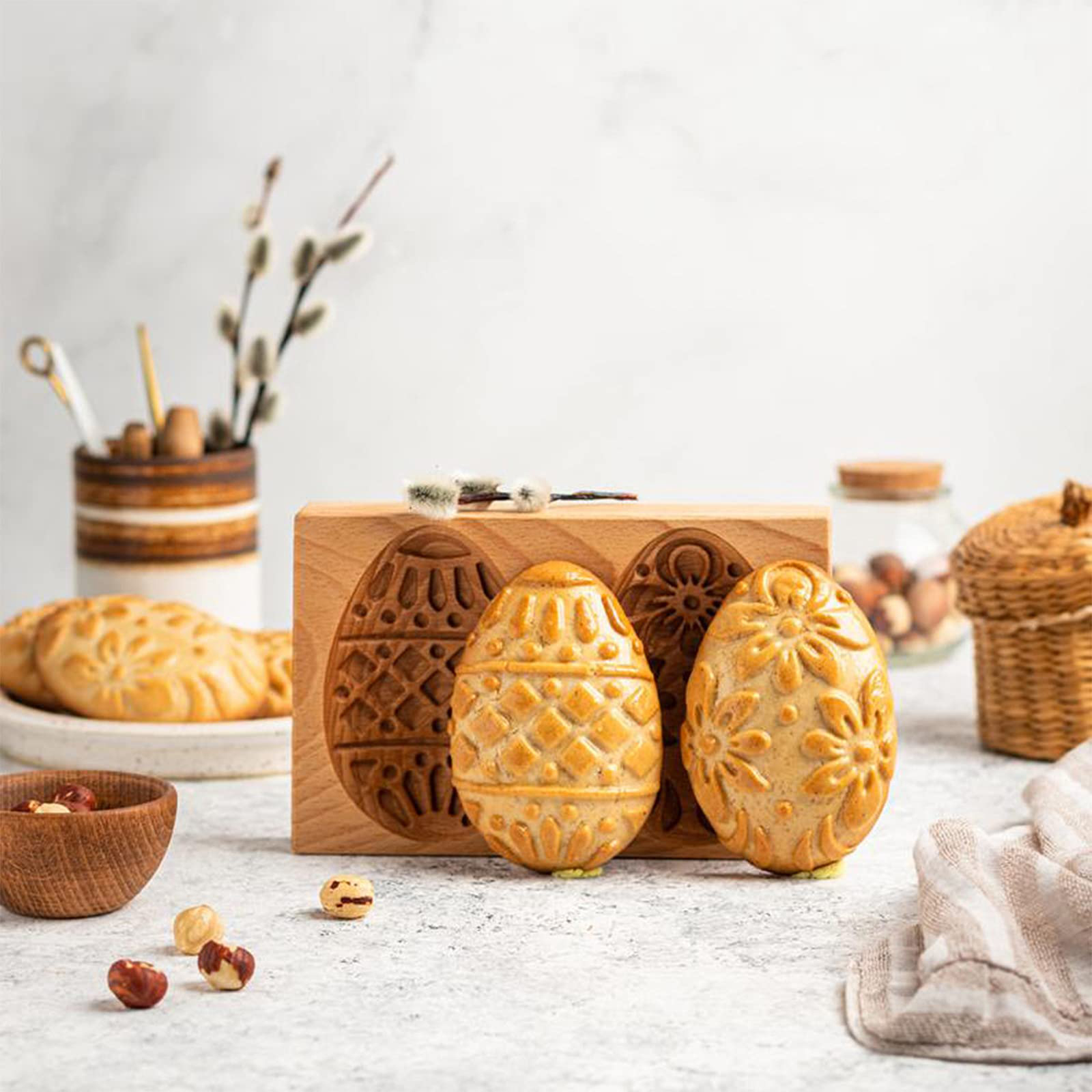Weihnachtliche Ausstechformen Aus Holz Zum Backen