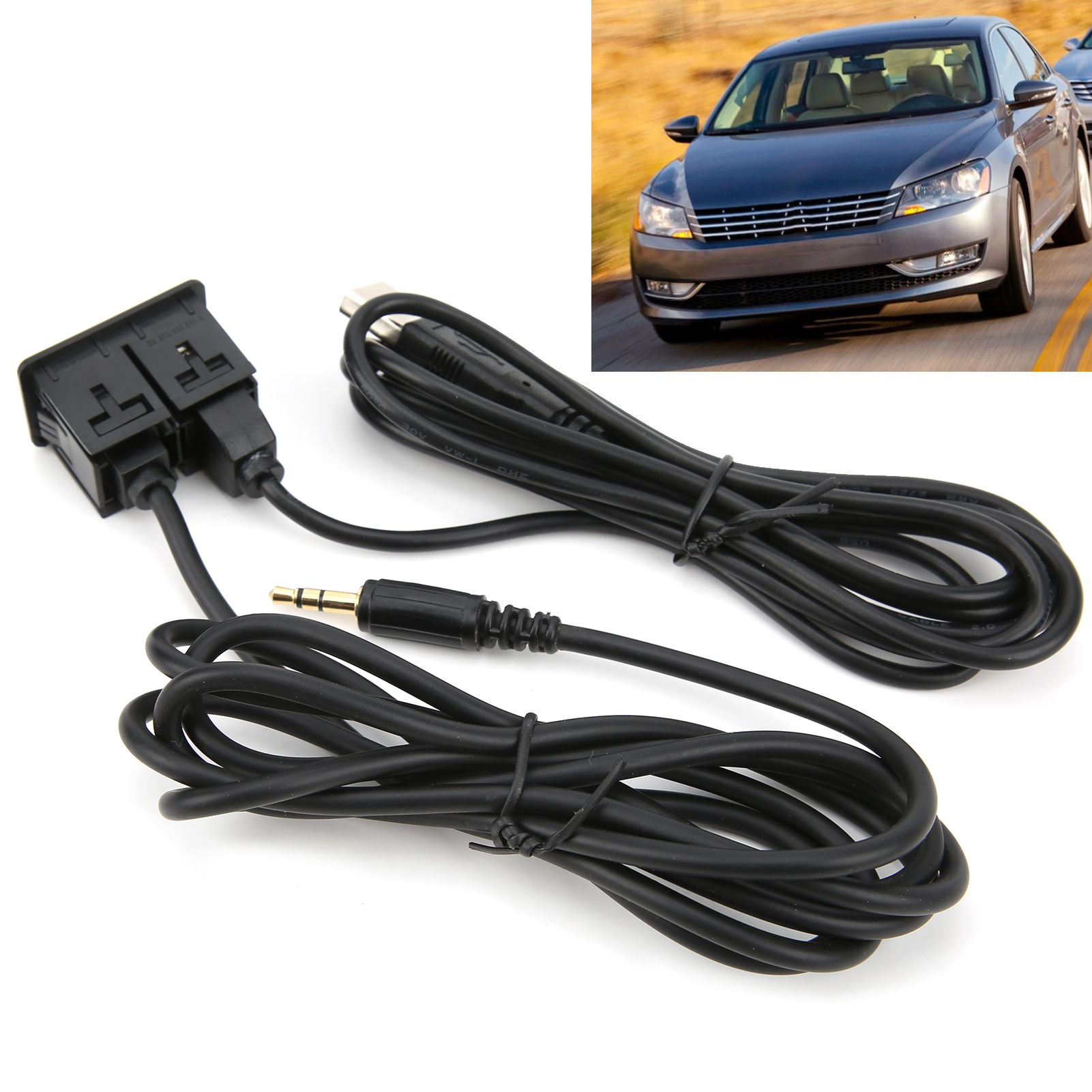 Aux-adapter-audiokabel-set Für Volkswagen Toyota Autoradio (nr. 10)
