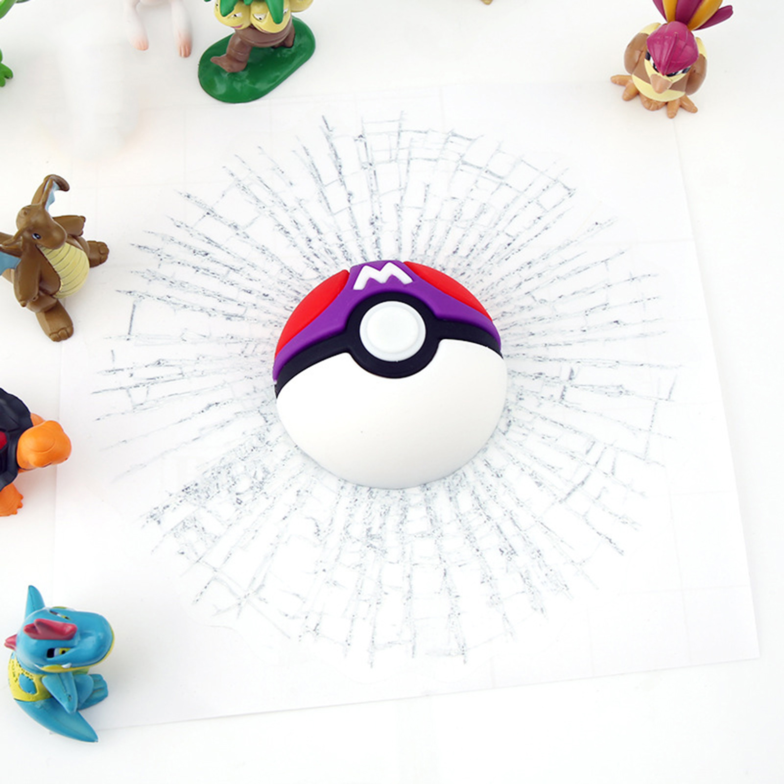 (exklusiv In Südostasien) Pokéball-autoaufkleber, Windschutzscheibendekoration, Fahrzeugdekoration, Pokémon-außenaufkleber, Meisterball