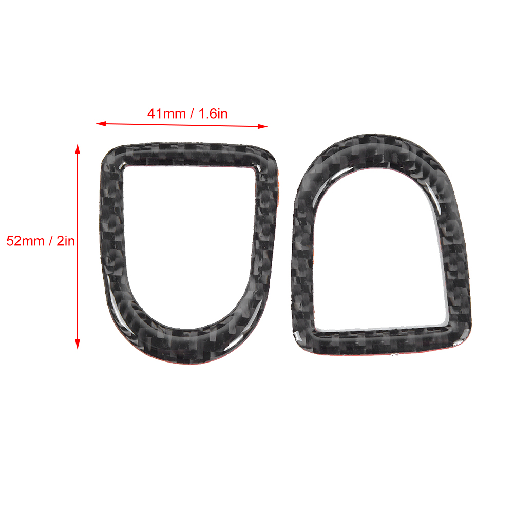 2-teiliges Türschloss-zierleistenset Für Ford Mustang 2009-2013