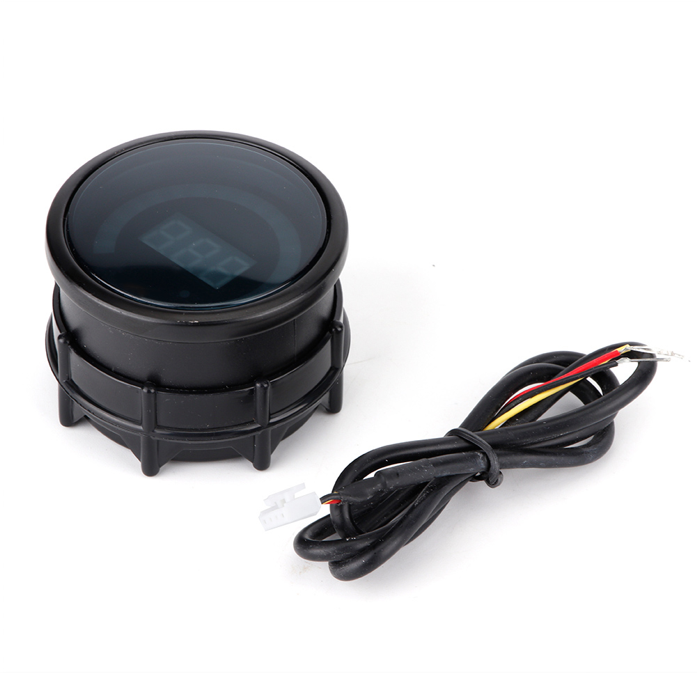 Kfz-voltmeter Mit Led-skala Und Digitalanzeige, Rennsport-spezifisches Instrument, Universell 12 V, Bx101456