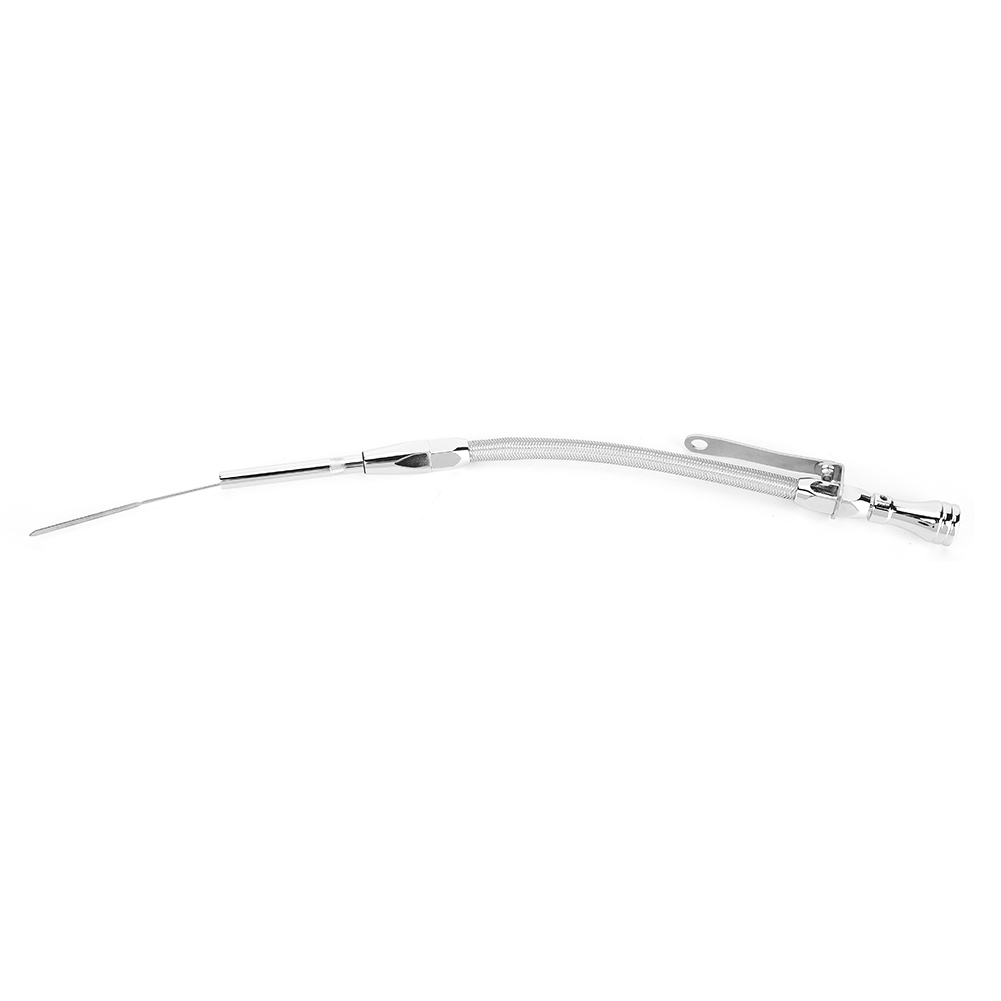 Der Flexible Ölmessstab Aus Edelstahl Von Chevrolet Ist Für Chevrolet Sbc-motoren Geeignet, Die Nach 1980 Hergestellt Wurden.